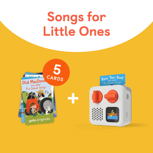 Yoto Mini + Pre-School Songs Bundle